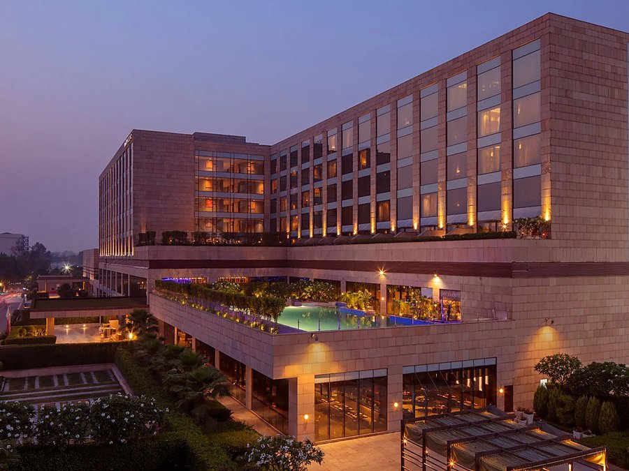 Hyatt Regency hotel exterior, Chandigarh